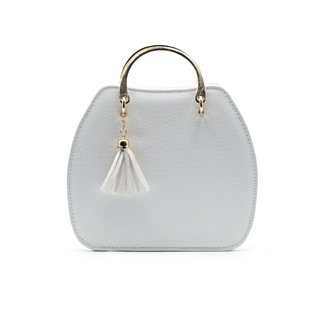 Centok Bag in White Women’s Small Shoulder Purse for Daily Use