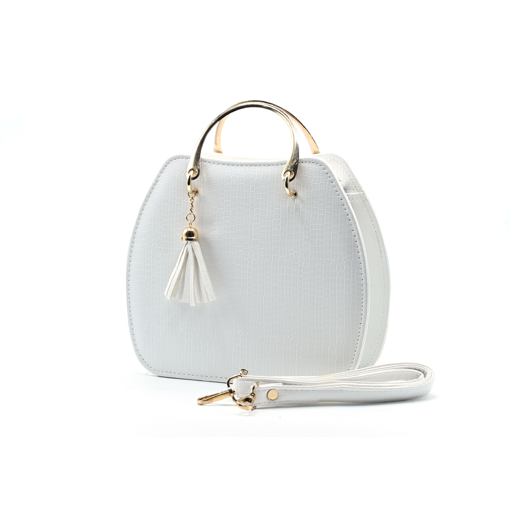 Centok Bag in White Women’s Small Shoulder Purse for Daily Use - Image 3
