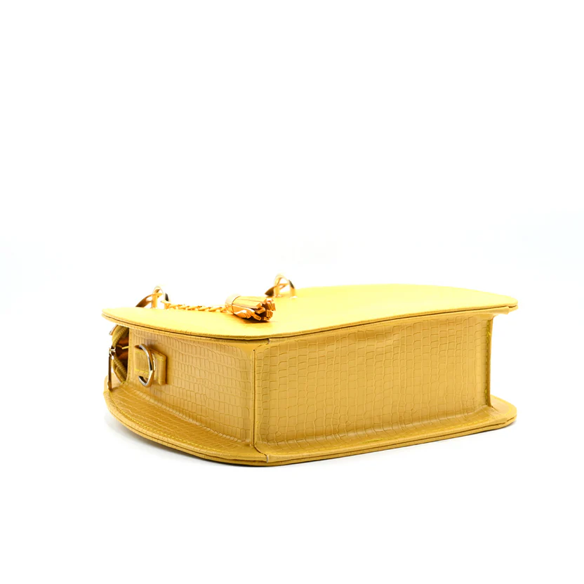 Centok Bag Yellow Women’s Small Shoulder Purse for Daily Use - Image 3