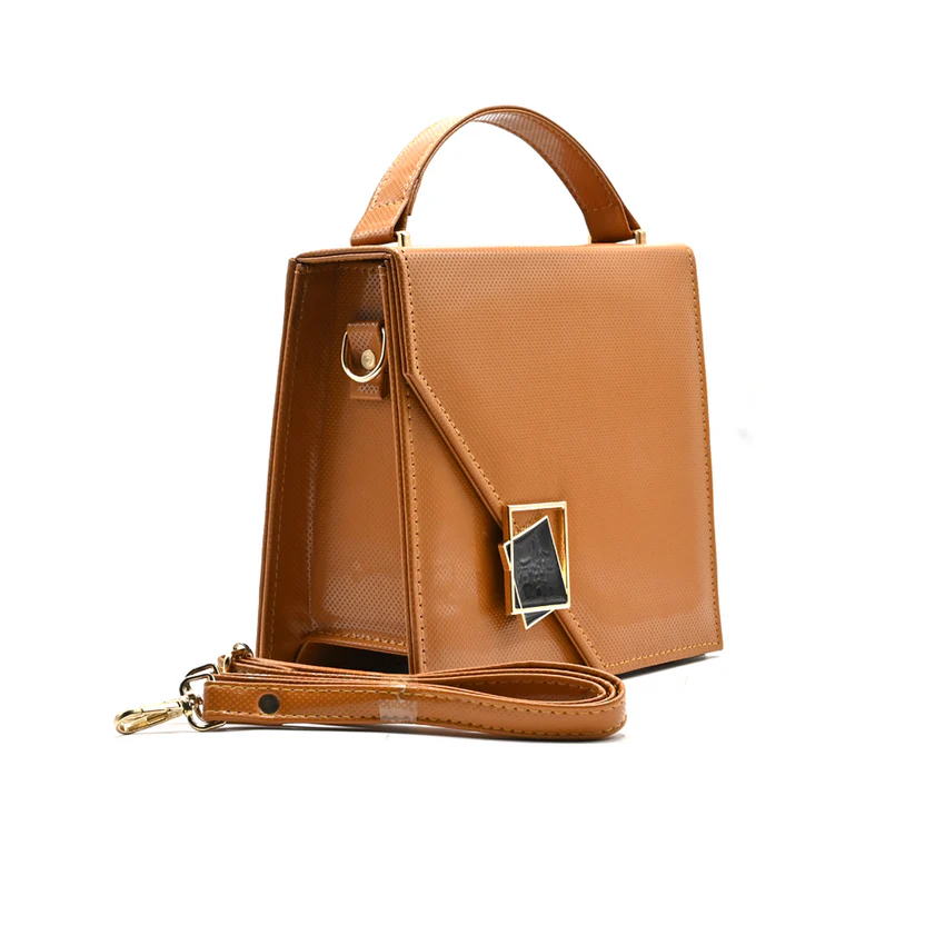 Moruxe Aplock Cross Body Bag Brown - Image 2